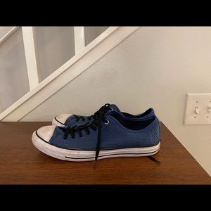 Converse Chuck Taylor Size 12 Blue Nylon